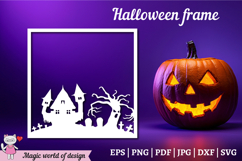 Halloween Frame svg file for Cricut Product Image 1