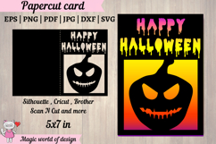 Happy Halloween Layered Card svg Product Image 1