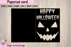 Spooky Halloween Card SVG Cut File Product Image 2