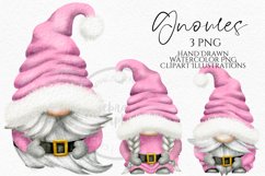 Santa Gnomes Bundle | Gnome Clipart PNG Product Image 5