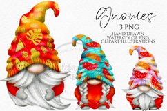 Tropical Gnomes| Gnome Clipart PNG Product Image 1