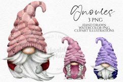 Puffy Gnomes | Gnome Clipart PNG Product Image 1
