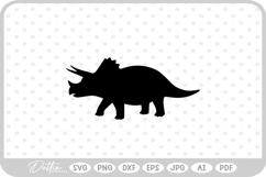Dinosaur Silhouette SVG PNG DXF Product Image 1