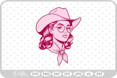 Cowgirl SVG PNG DXF Product Image 1