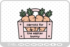 Carrot Crate SVG PNG DXF Product Image 1