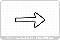 Arrow SVG PNG DXF Product Image 1