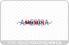 USA America SVG PNG DXF Product Image 1