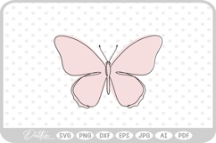 Butterfly SVG PNG DXF Product Image 1