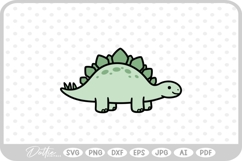 Cute Dinosaur SVG PNG DXF Product Image 1