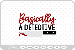 True Crime Quote SVG PNG DXF Product Image 1