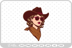 Cowgirl SVG PNG DXF Product Image 1