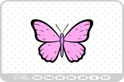 Butterfly SVG PNG DXF Product Image 1
