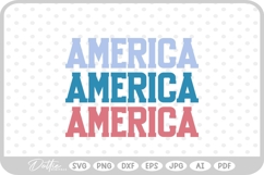 USA America SVG PNG DXF Product Image 1