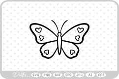 Butterfly SVG PNG DXF Product Image 1