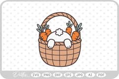Bunny Bum - Easter Spring SVG PNG DXF Product Image 1