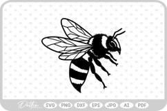 Bee Insect SVG PNG DXF Product Image 1