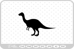 Dinosaur Silhouette SVG PNG DXF Product Image 1