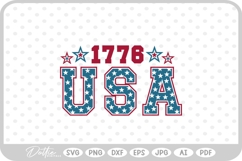 USA America SVG PNG DXF Product Image 1