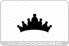 Crown Tiara SVG PNG DXF Product Image 1