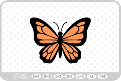 Butterfly SVG PNG DXF Product Image 1