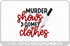 True Crime Quote SVG PNG DXF Product Image 1