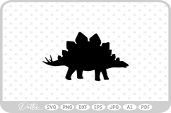 Dinosaur Silhouette SVG PNG DXF Product Image 1