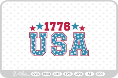 USA America SVG PNG DXF Product Image 1