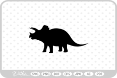 Dinosaur Silhouette SVG PNG DXF Product Image 1
