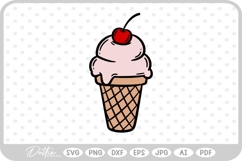 Ice Cream SVG PNG DXF Product Image 1