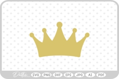Crown SVG PNG DXF Product Image 1