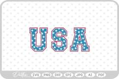 USA America SVG PNG DXF Product Image 1