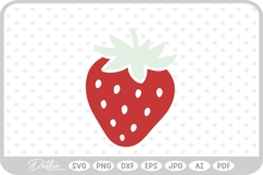 Strawberry SVG PNG DXF Product Image 1
