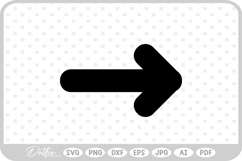 Arrow SVG PNG DXF Product Image 1