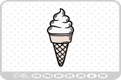 Ice Cream SVG PNG DXF Product Image 1