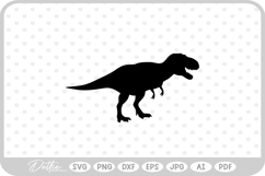 Dinosaur Silhouette SVG PNG DXF Product Image 1