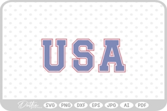 USA America SVG PNG DXF Product Image 1