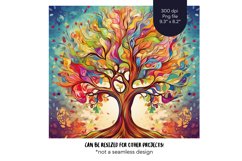Tree of Life Tumbler Wrap | Tree of Life Sublimation Design