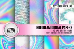 HoloGlam Digital Paper Product Image 1
