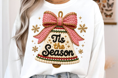 Coquette Christmas Tree Cakes Yarn Png Product Image 2