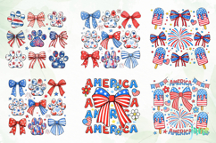 Coquette 4th of July Png Clipart Product Image 6