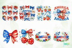 Coquette 4th of July Png Clipart Product Image 5