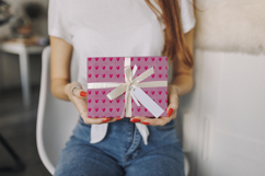 Heart Bows Ribbon Watercolor Clipart Product Image 12