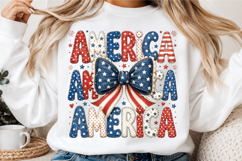 Coquette American Flag PNG Product Image 3