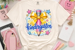 Coquette Back To School PNG Bundle Pencil Bow Png Product Image 2