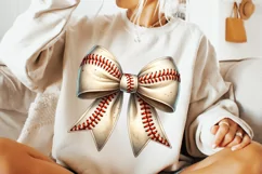 Baseball Coquette PNG, Baseball Bow PNG Sublimation, Sports Product Image 3