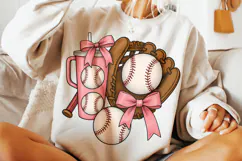 Baseball PNG, Baseball Mom PNG, Baseball Coquette PNG, Game Product Image 1