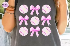 pink baseball png