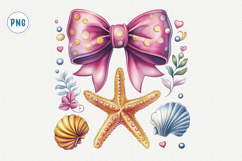 Coquette Beach Starfish Bow PNG Product Image 1