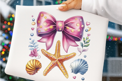 Coquette Beach Starfish Bow PNG Product Image 3
