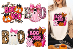 Coquette Boo Halloween PNG Product Image 1